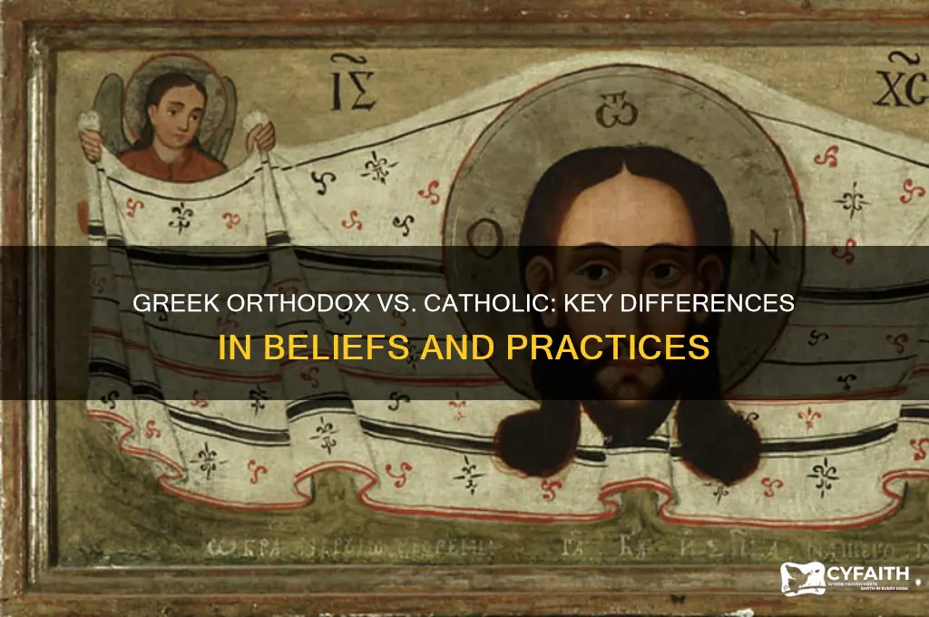 what is greek orthodox vs catholic