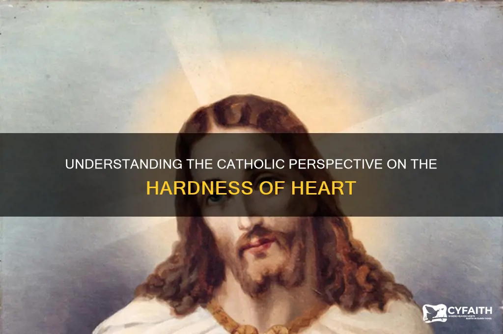 what is hardness of heart catholic