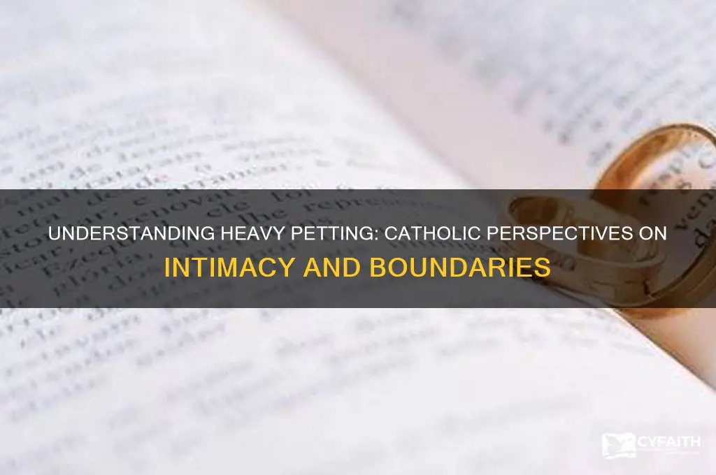 what is heavy petting catholic