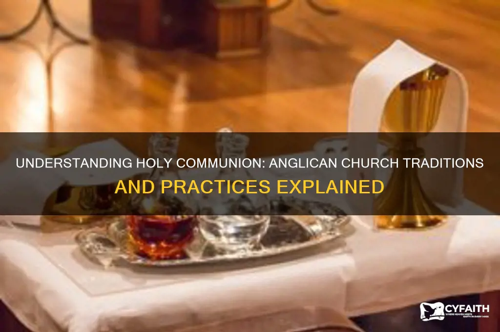 what is holy communion in the anglican church