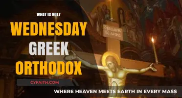 Understanding Holy Wednesday in Greek Orthodox Tradition and Practices