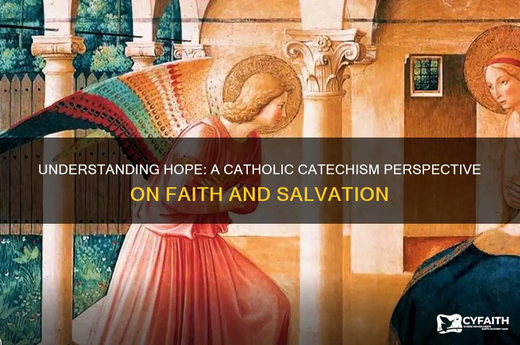 what is hope catholic catechism