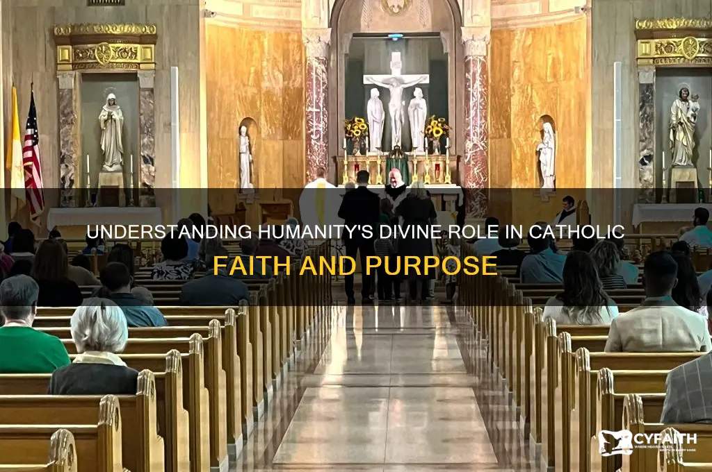 what is humans purpose in catholic religion