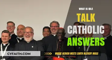 Understanding Idle Talk: Catholic Perspectives on Gossip and Meaningless Chatter