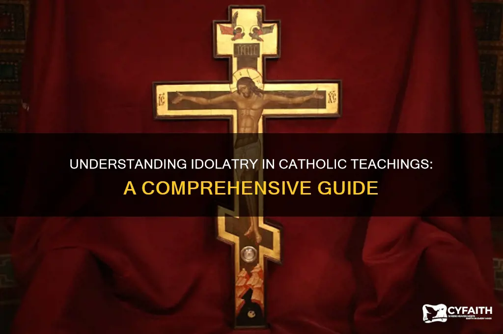 what is idolatry catholic