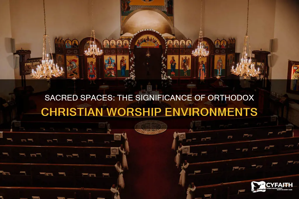 what is important about worship space for orthodox christians