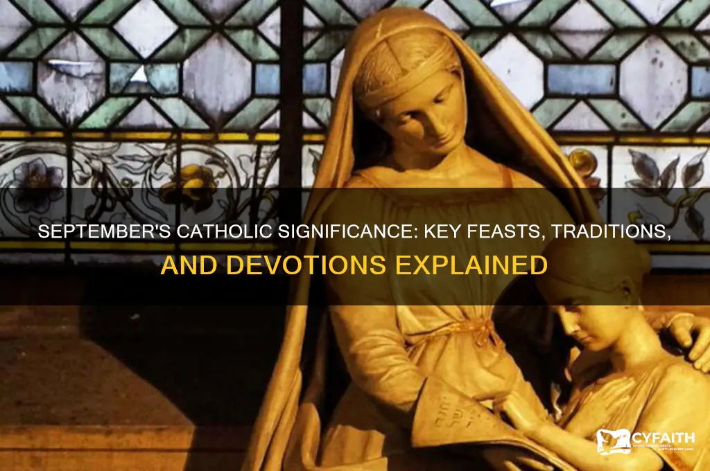 what is important in september for catholics