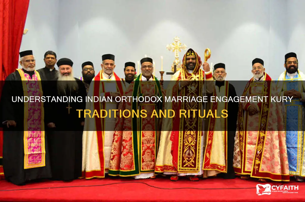 what is indian orthodox marriage engagement kury