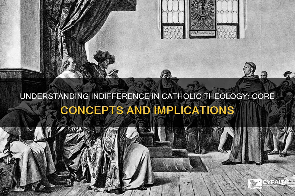 what is indifference catholic theology