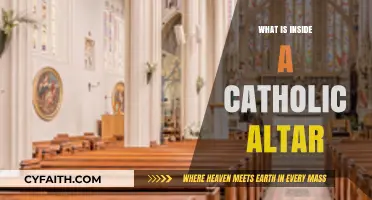 Exploring the Sacred: What Lies Within a Catholic Altar