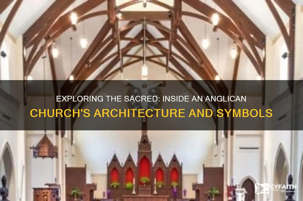 what is inside an anglican church