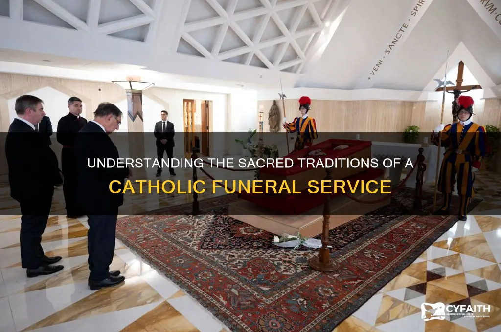 what is involved in a catholic funeral
