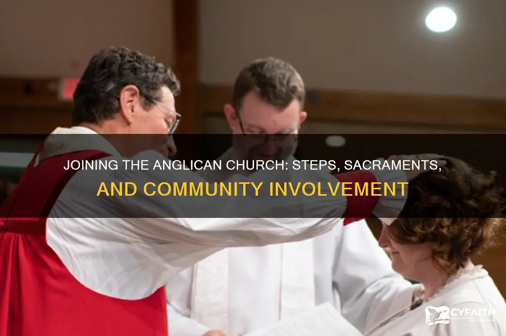 what is involved in being received in the anglican church