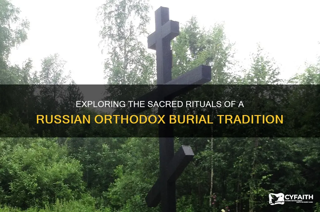 what is involved with a traditional russian orthodox burial tradion