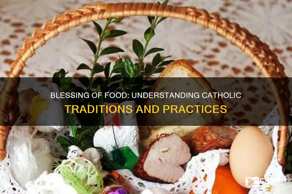 what is it called when the catholics bless food