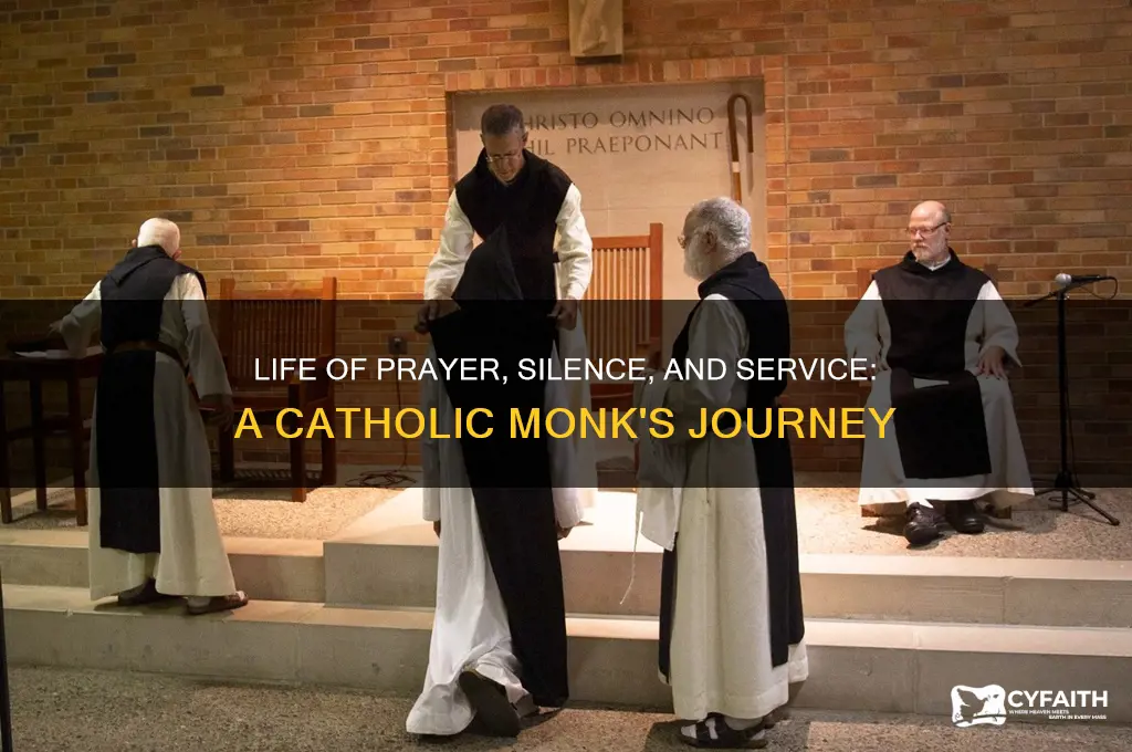 what is it like to be a catholic monk