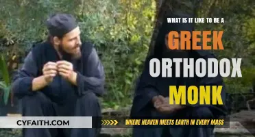 Life of Devotion: Insights into a Greek Orthodox Monk's Journey