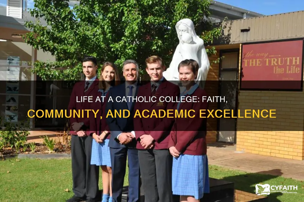 what is it like working at a catholic college