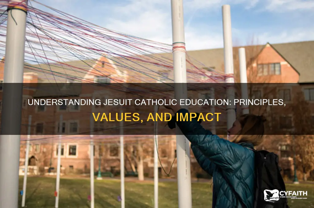 what is jesuit catholic education