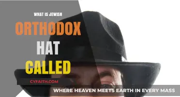 Understanding the Traditional Jewish Orthodox Hat: Its Name and Significance
