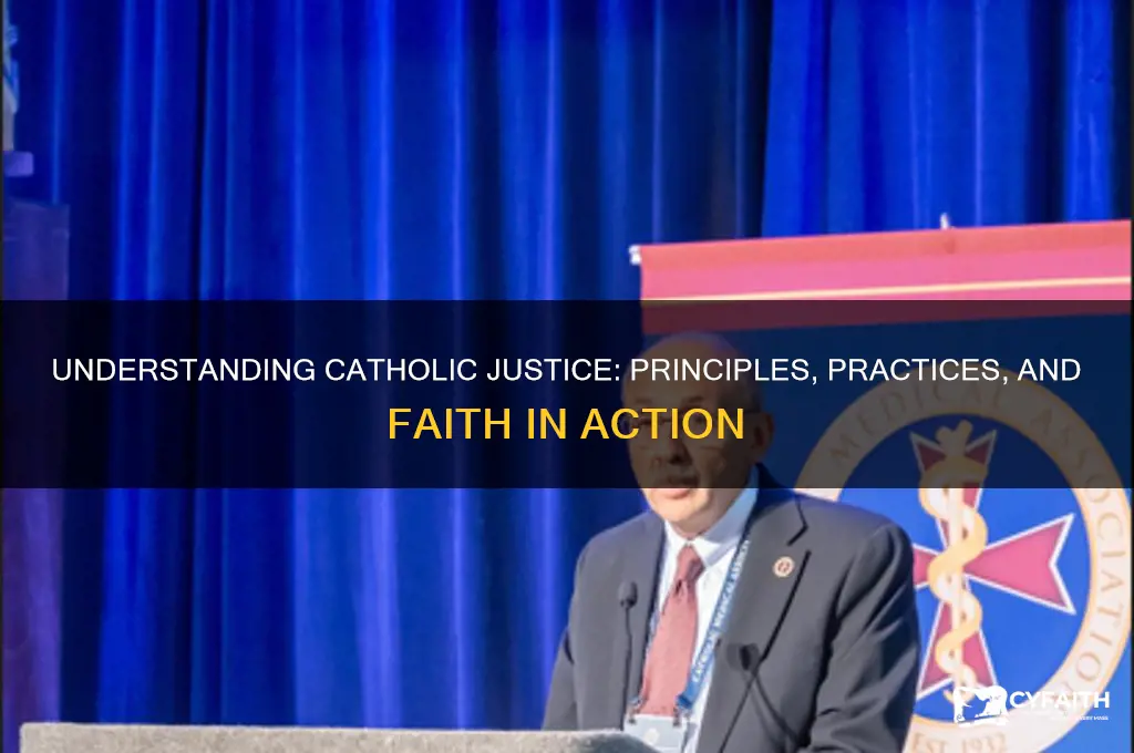 what is justice catholic