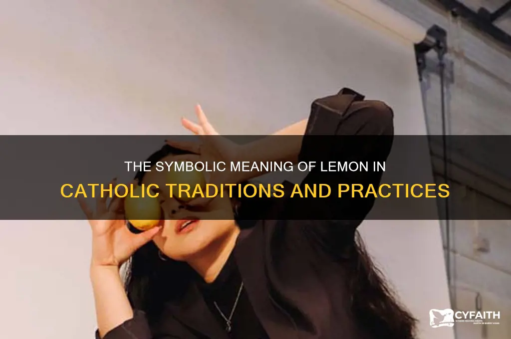 what is lemon in catholic religion