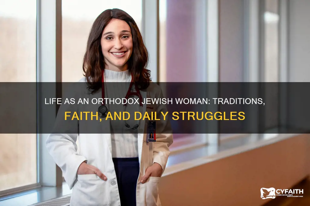 what is life like for an orthodox jewish woman
