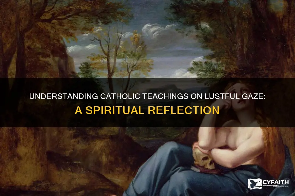 what is looking lustfully catholic
