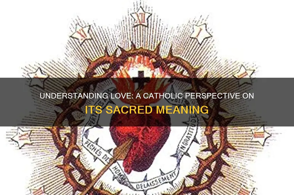 what is love catholic perspective