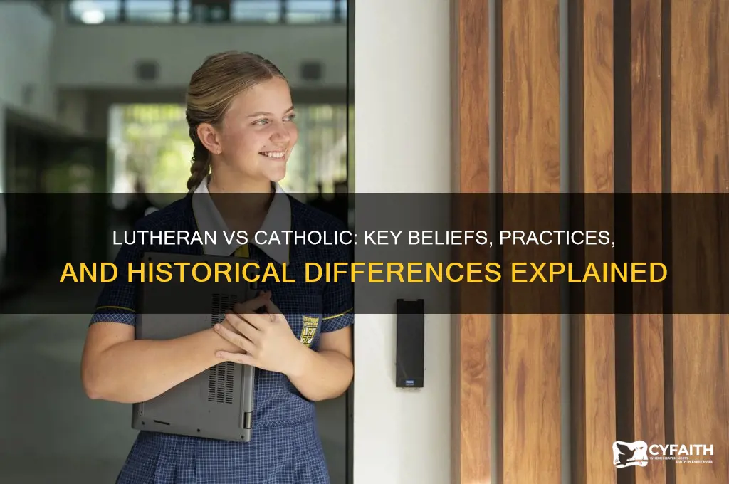 what is lutheran vs catholic