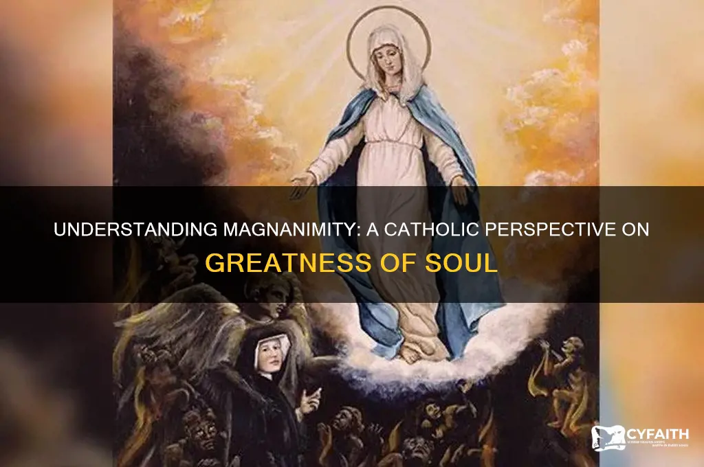what is magnanimity catholic