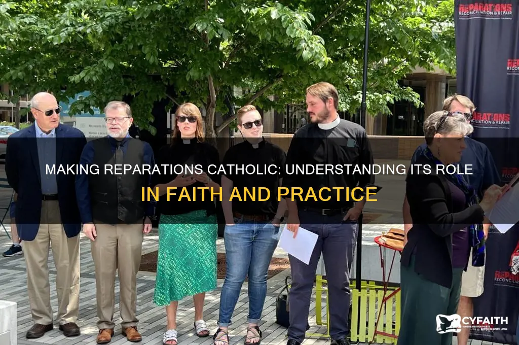 what is making reparations catholic