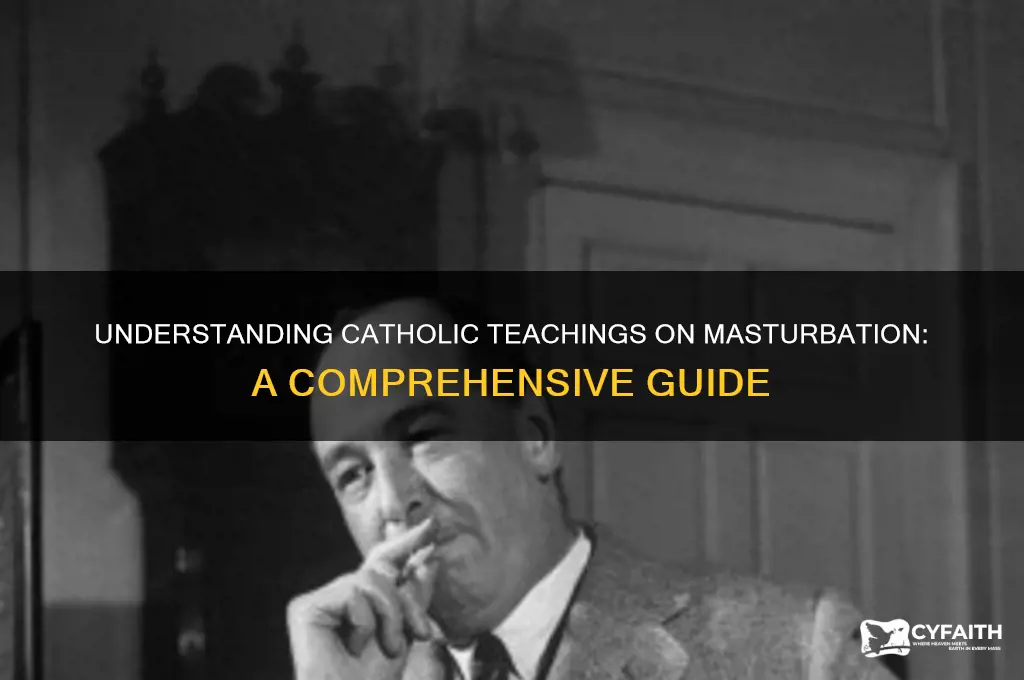 what is masturbation catholic