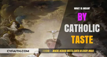 Understanding Catholic Taste: A Blend of Tradition, Art, and Faith