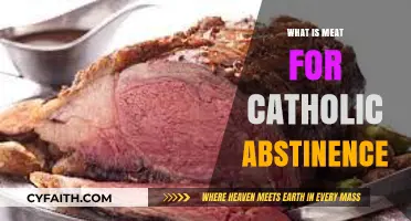 Understanding Catholic Abstinence: The Role and Meaning of Meat