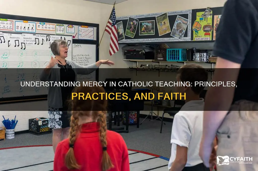 what is mercy catholic teaching
