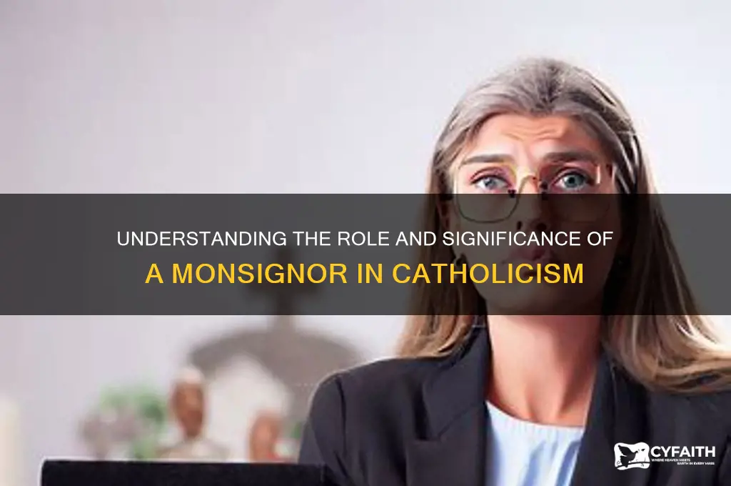 what is monsignuer catholic