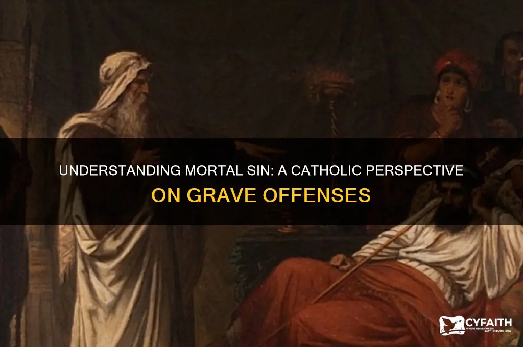 what is mortal sin catholic