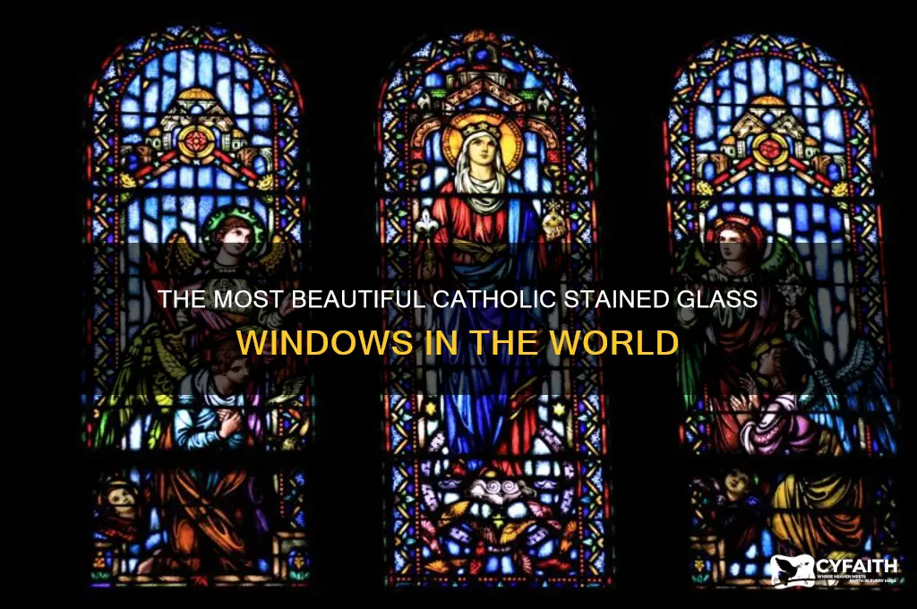what is most beautiful catholic stained glass