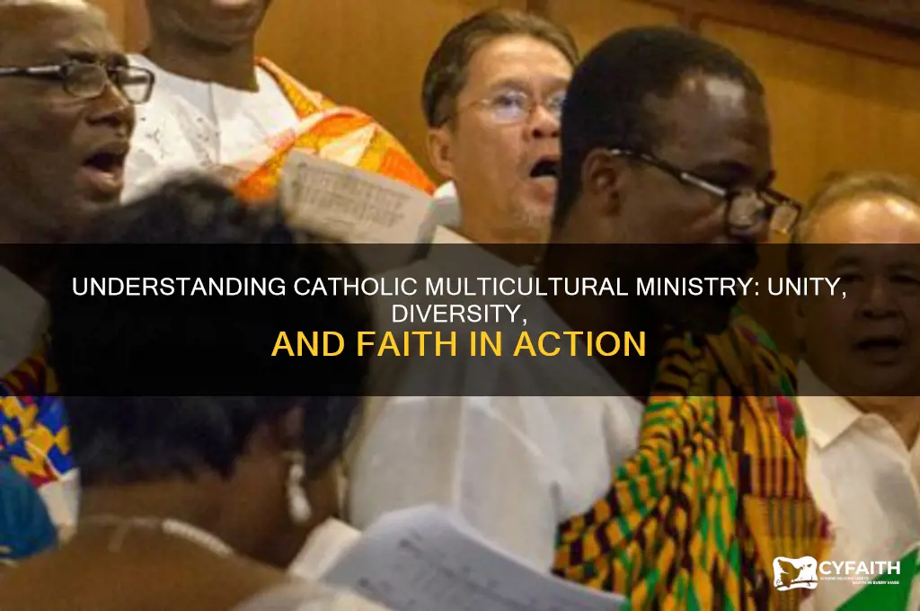 what is multicultural ministry catholic