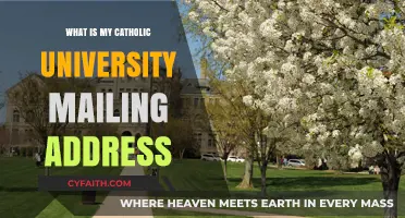 Find Your Catholic University Mailing Address: A Quick Guide