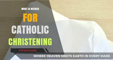 Catholic Christening Essentials: Preparing for Your Child's Sacred Baptism