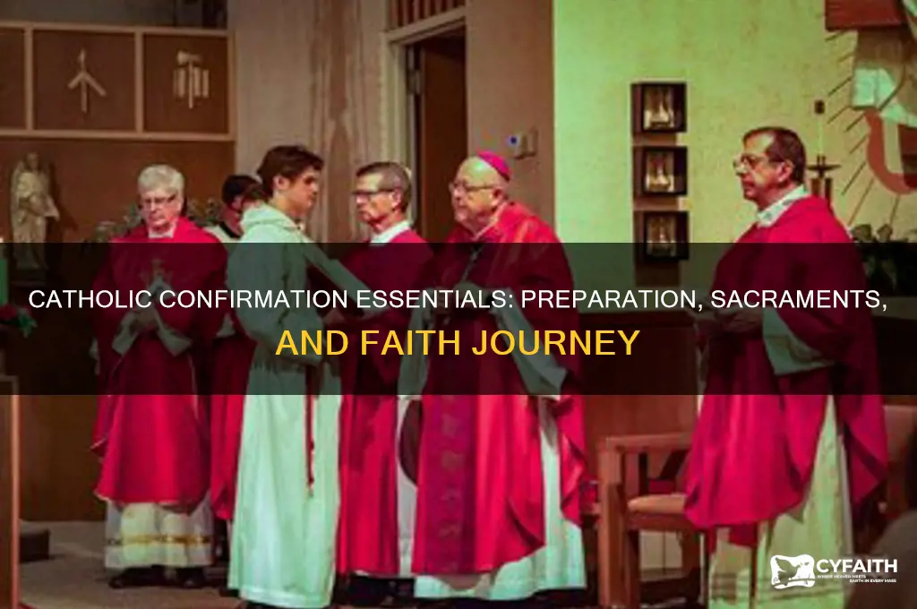 what is needed for catholic confirmation