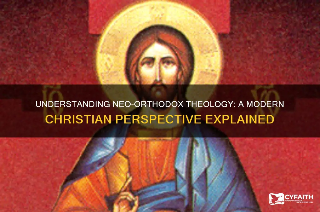 what is neo orthodox