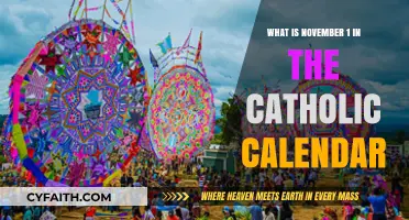 November 1: Unveiling the Catholic Calendar's Solemnity of All Saints