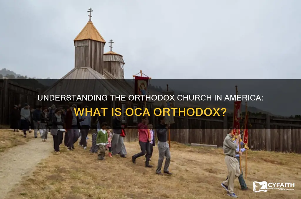 what is oca orthodox