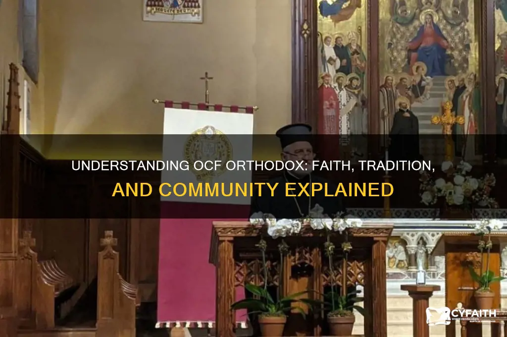 what is ocf orthodox