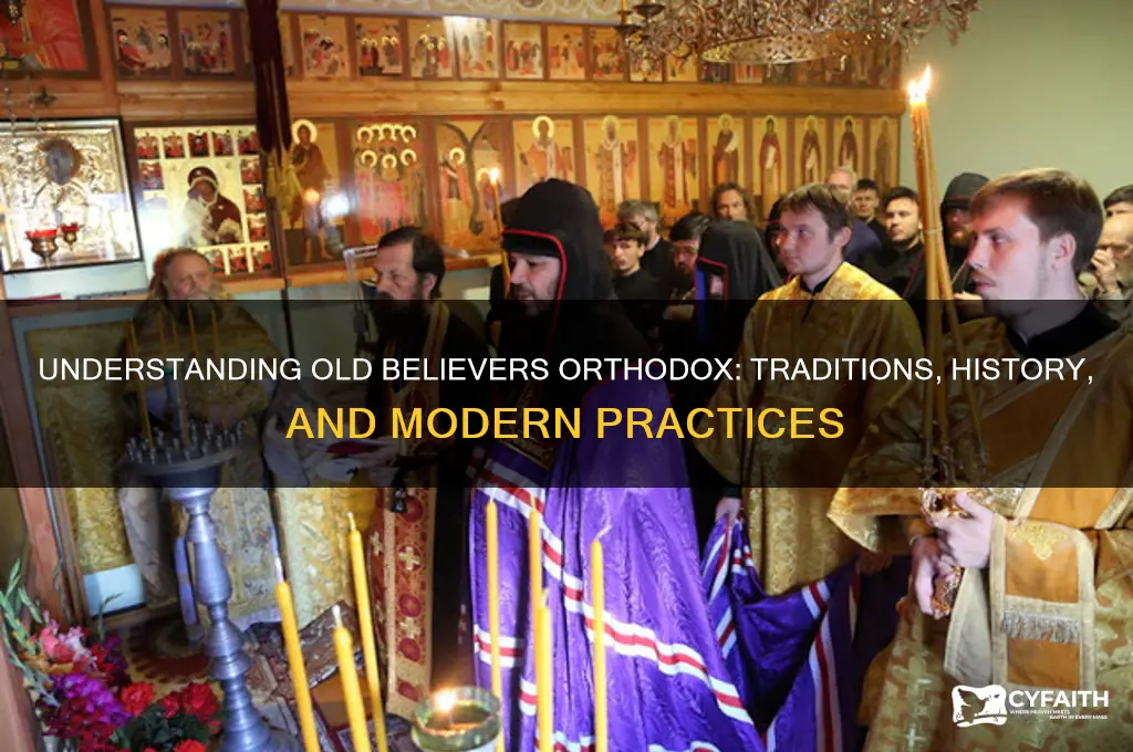 what is old believers orthodox