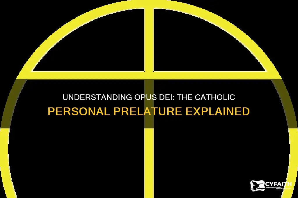 what is opus dei catholic