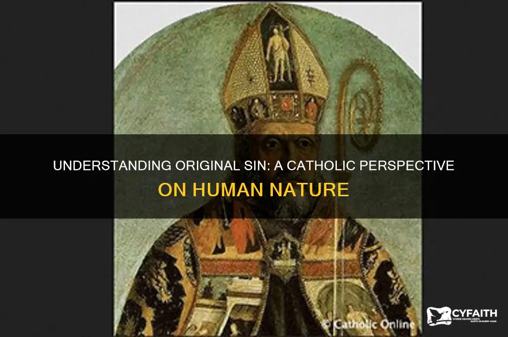 what is orginal sin catholic